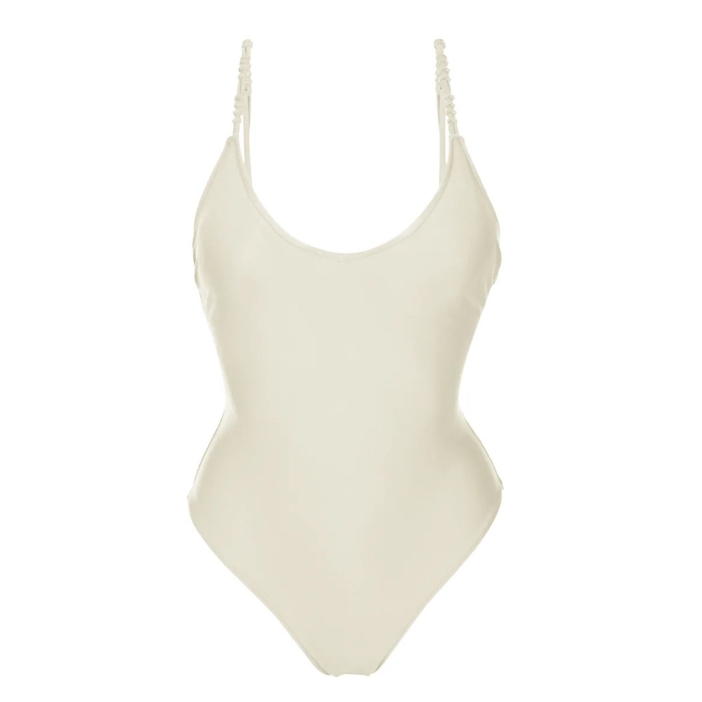 Cream One Piece Swimsuit